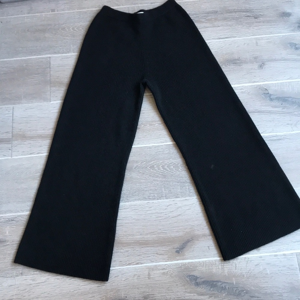 Totokaelo Wool Blend Wide Leg Lounge Pants